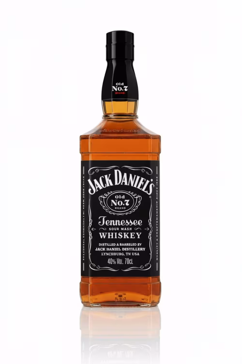 Garrafa do Whiskey Jack Daniel's em destaque na Adega El Loko SBC